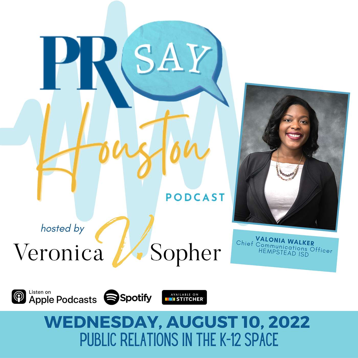 Public Relations in the K-12 Space with Valonia Walker, APR episode artwork