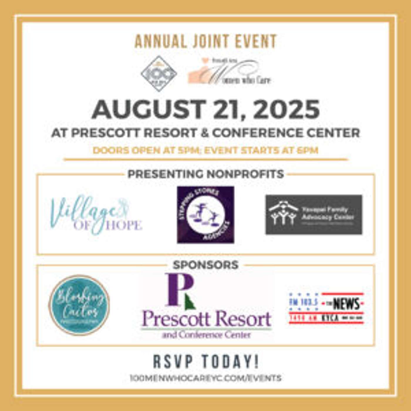 100 Men Who Care and Prescott Area Women Unite for August Event