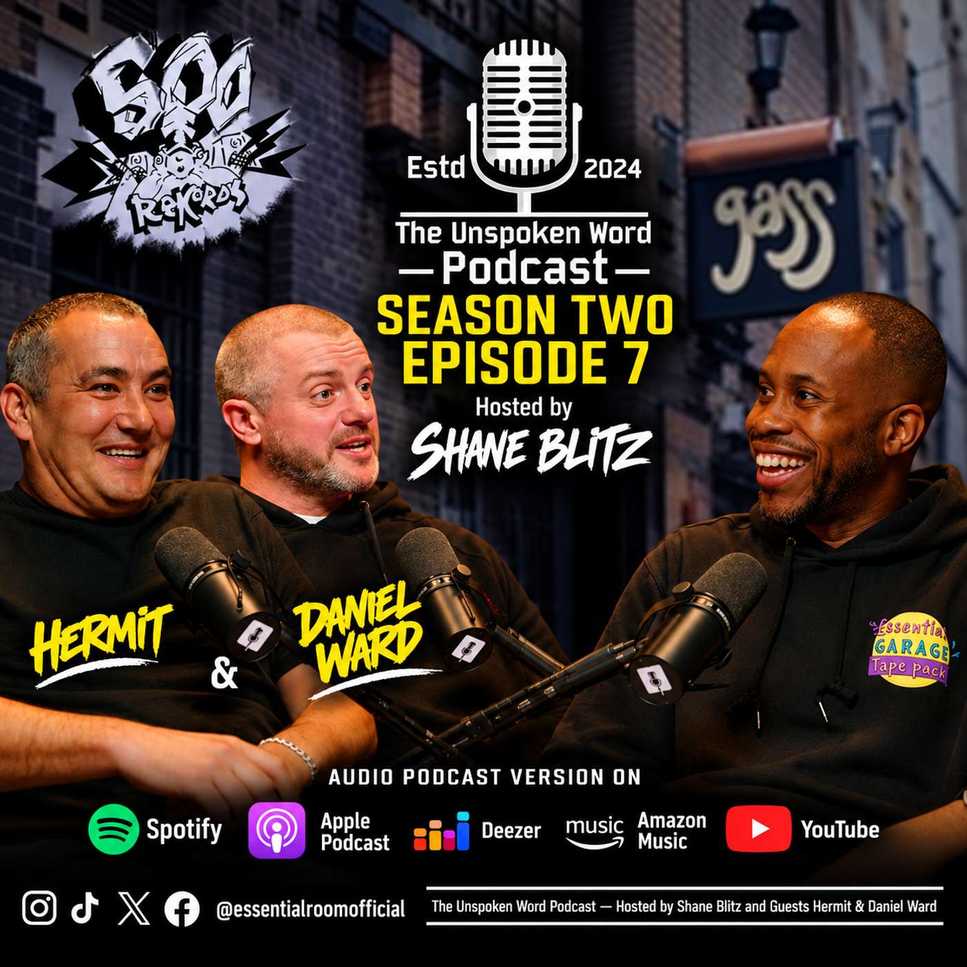 Hermit & Daniel Ward Interview | 90s UK Garage & Club Culture | Unspoken Word S2 EP7 episode artwork