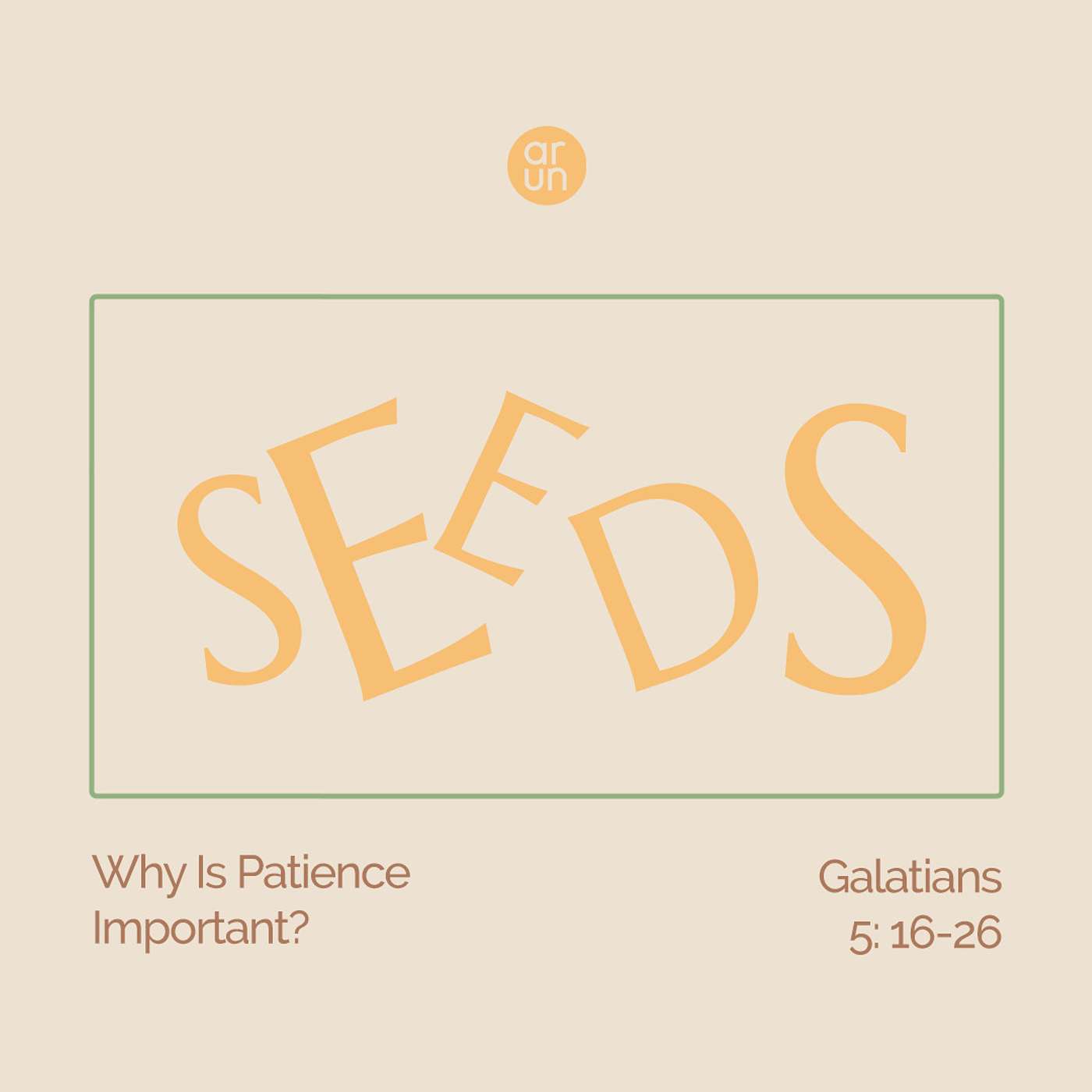 Seeds: Why is patience important? episode artwork