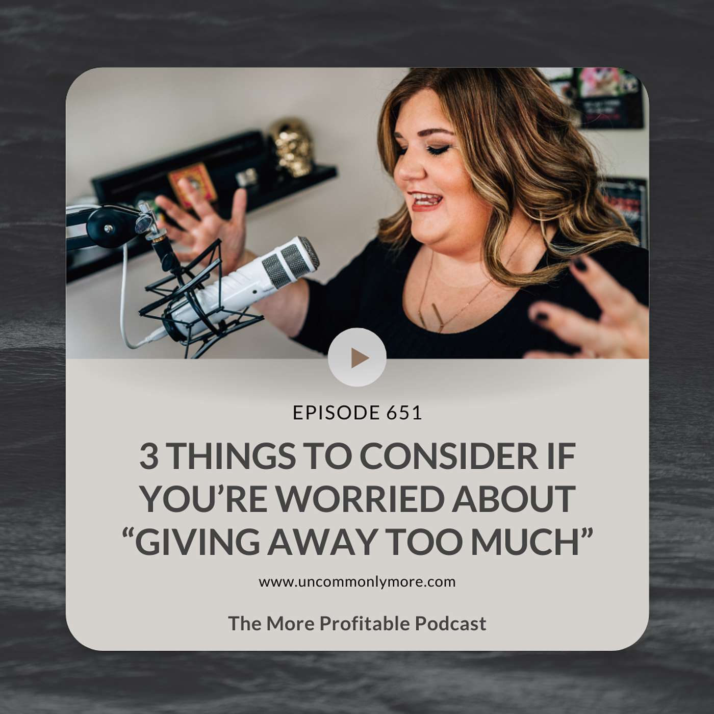3 Things to Consider If You’re Worried About “Giving Away Too Much”