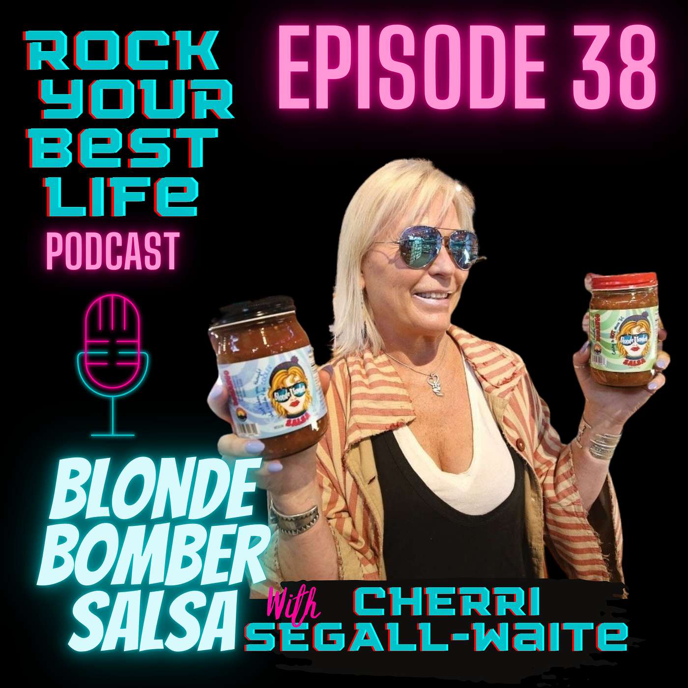 Blonde Bomber salsa with Cherri Segall-Waite