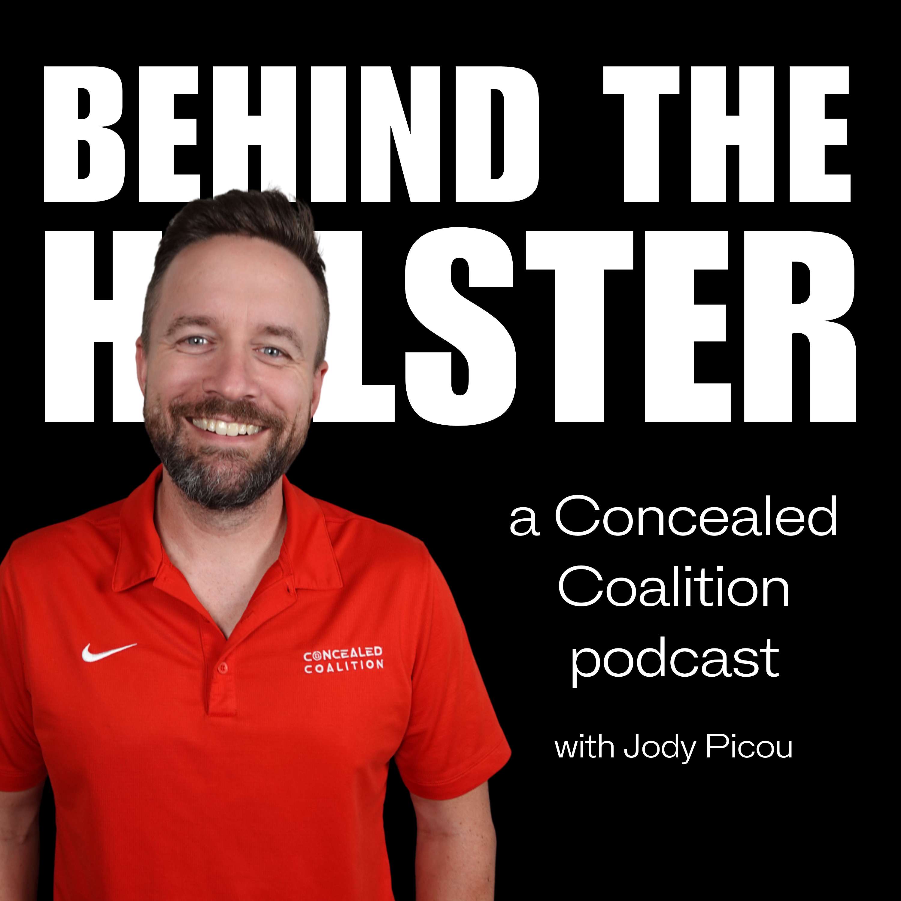 Behind the Holster podcast artwork