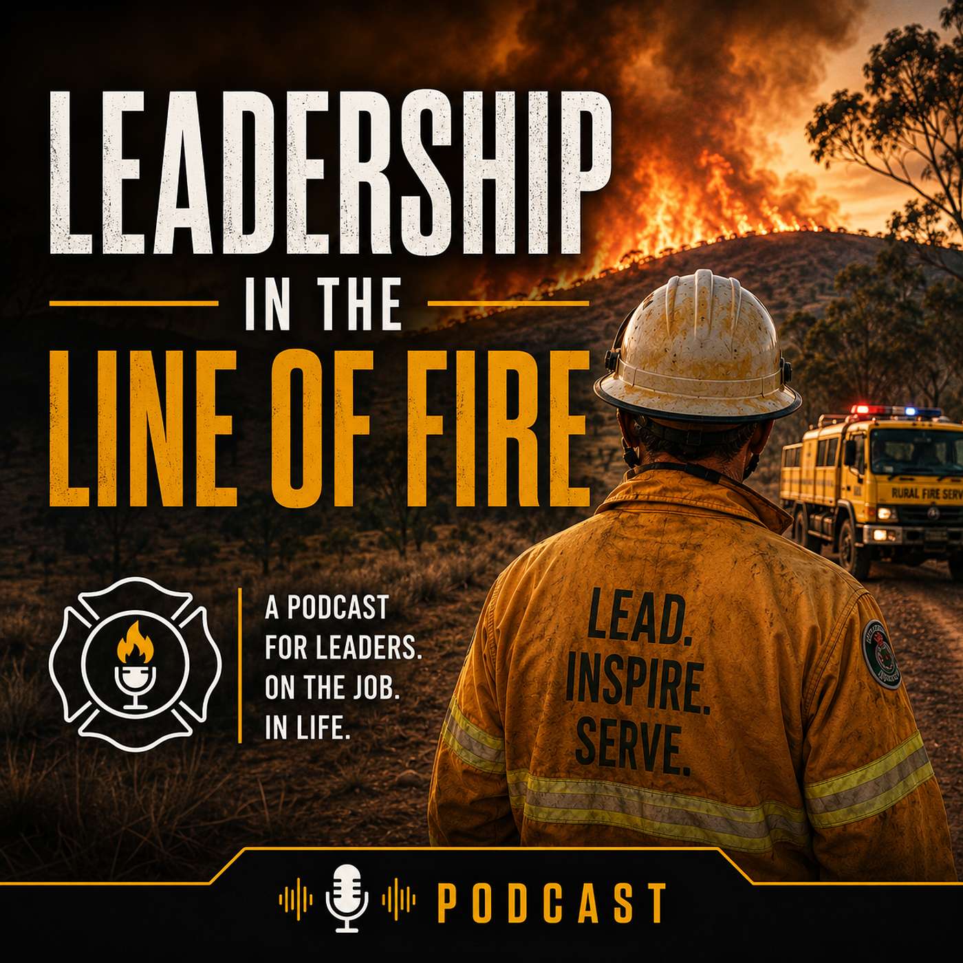 Leadership in the Line of Fire | Fireground Lessons for Business Leaders Artwork