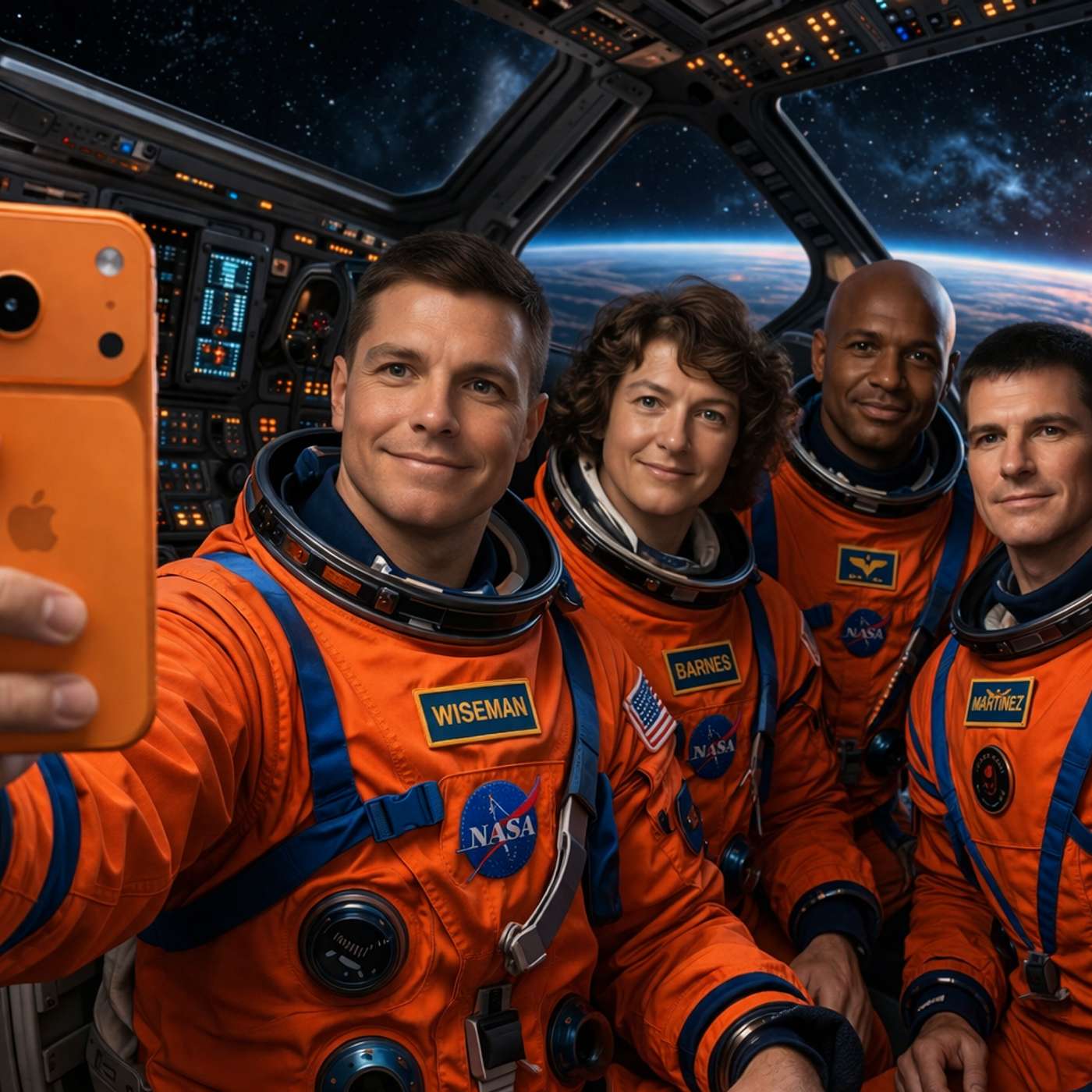 Phonegram 17 Pro Max: A Giant Leap for Space Selfies episode artwork