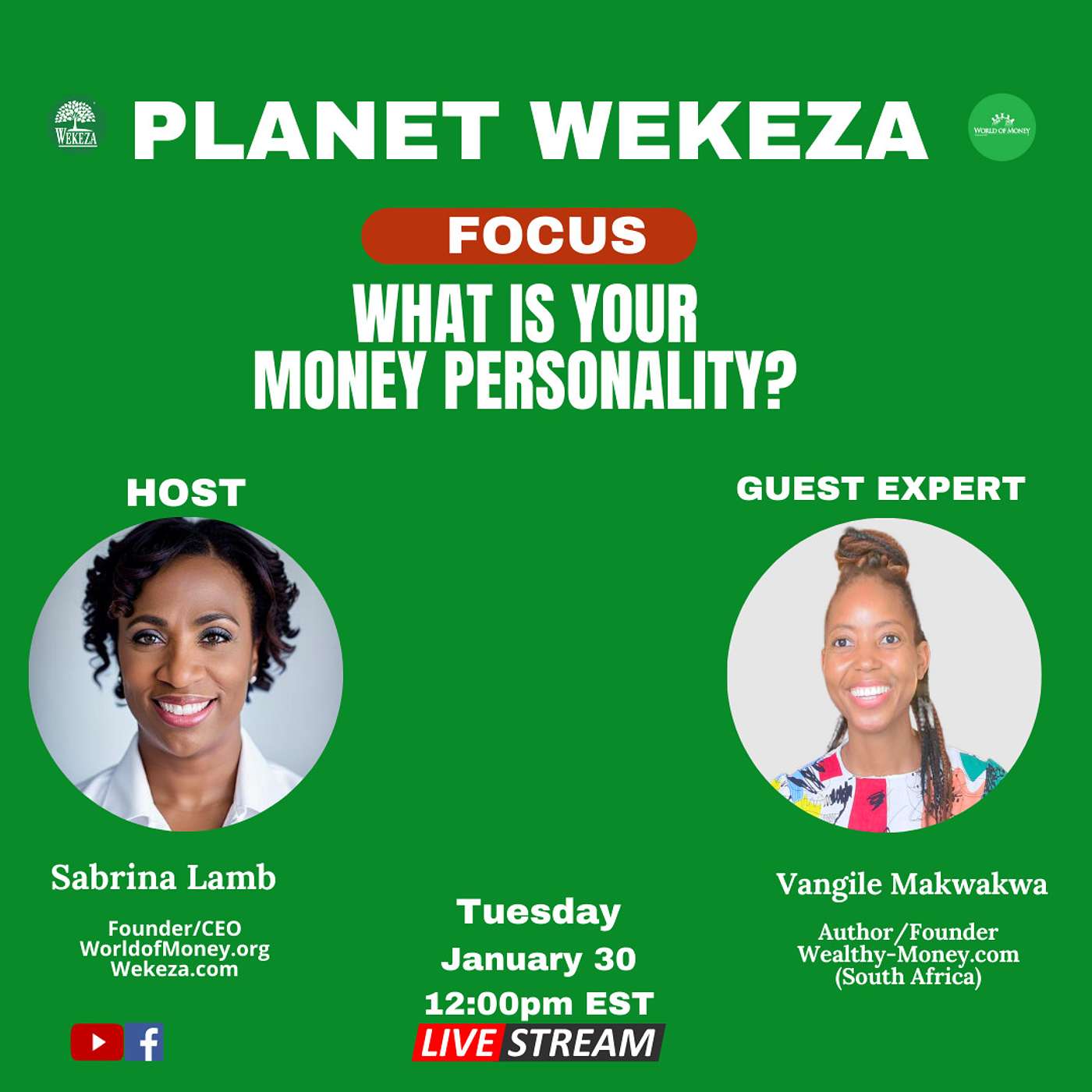 Planet Wekeza: Your Money, Business and Investing Is Your Culture
