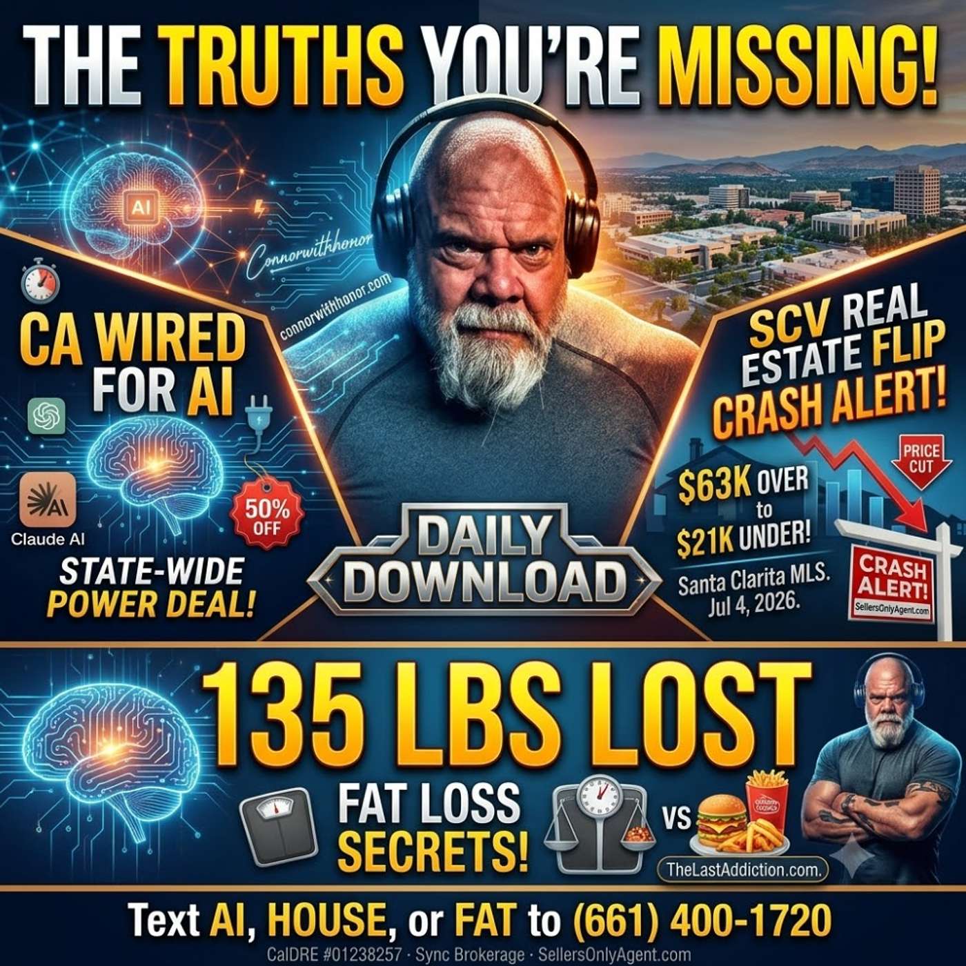 Three Kinds of Independence: California Wires Into AI, the Rigged Food Fight, and the Week More SCV Homes Fell Out Than Sold episode artwork