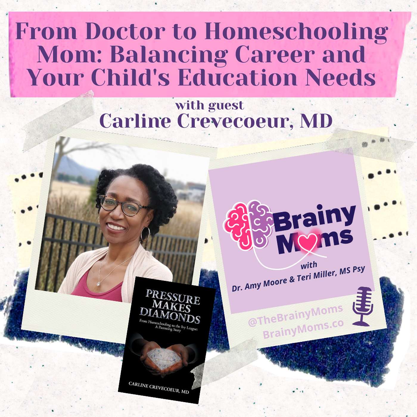 From Doctor to Homeschooling Mom: Balancing Career and Your Child's Education Needs with guest Carline Crevecoeur, MD