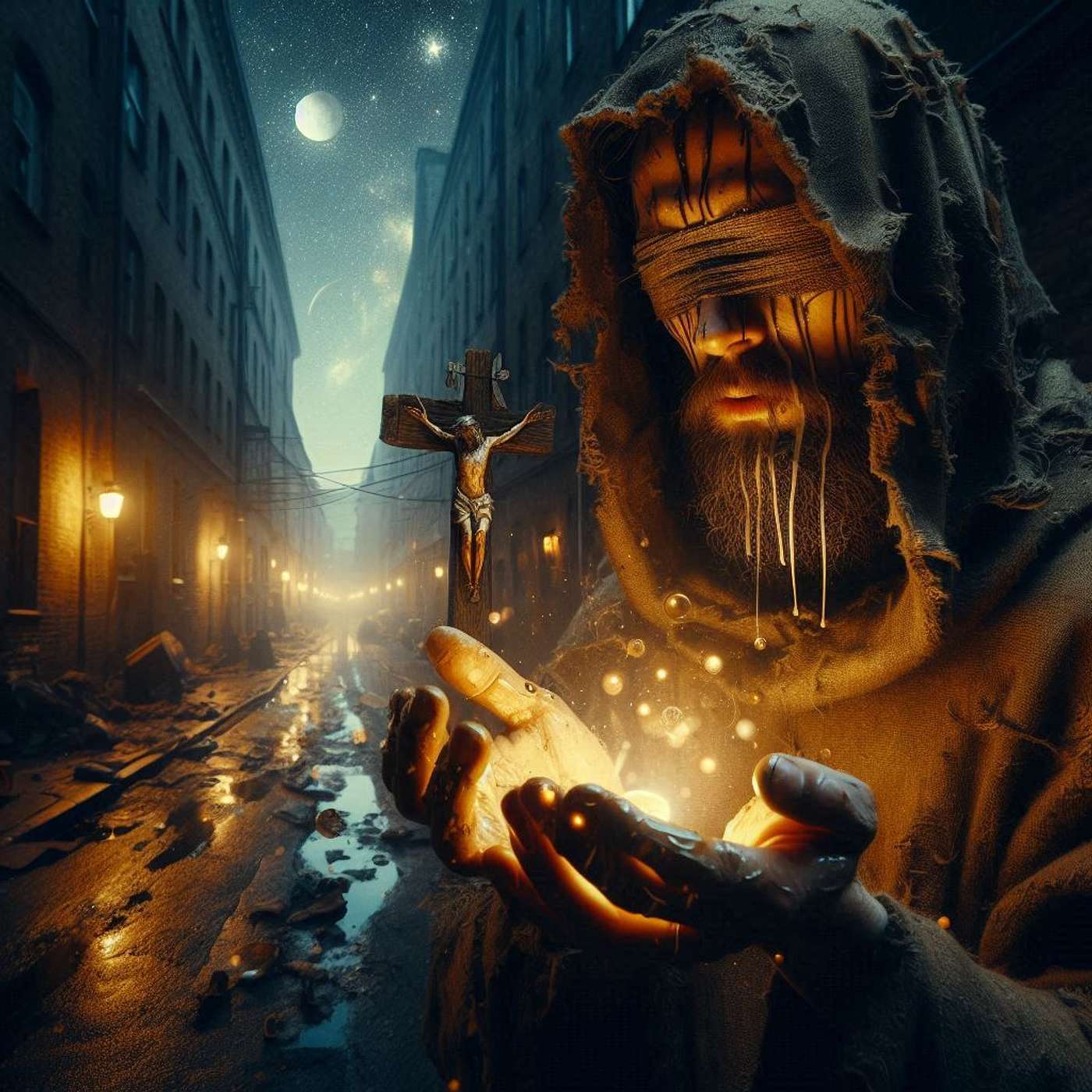 T572GN Oh Laodicea Repent Eyesalve sketch Nicholas Mazzio Lauren Mazzio The Rain