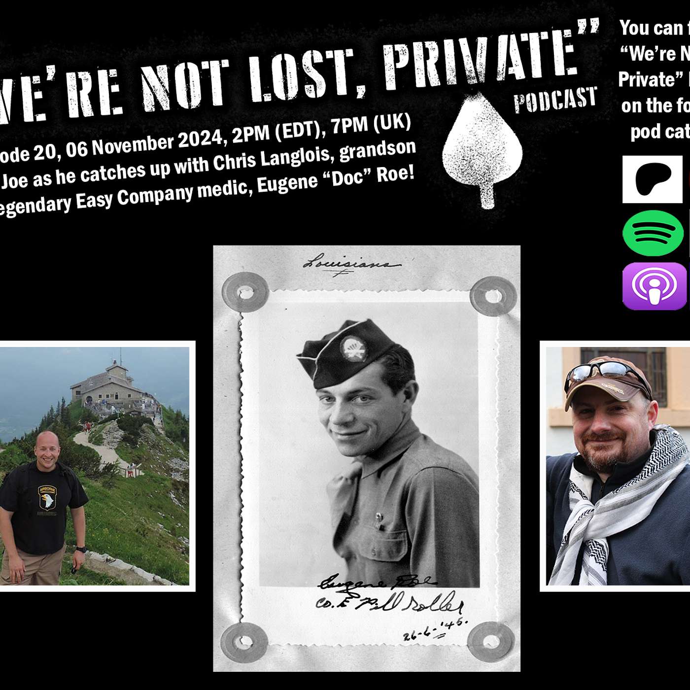 EP20 - Chris Langlois, grandson of Eugene "Doc" Roe episode artwork