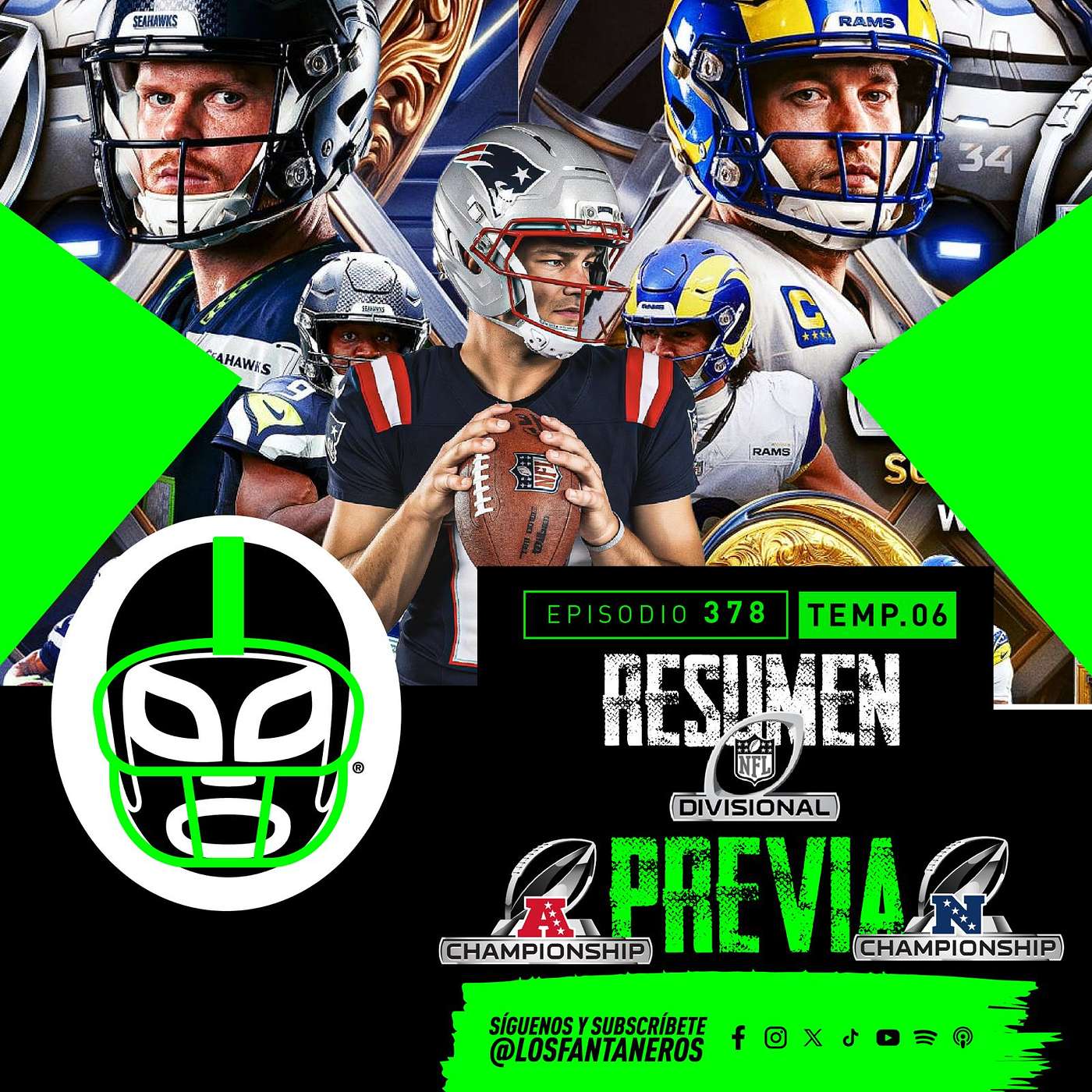 El Resumen de la ronda Divisional y la Previa de las Finales de Conferencia 2025 + Noticias y Props El Resumen de la ronda Divisional y la Previa de las Finales de Conferencia 2025 + Noticias y Props