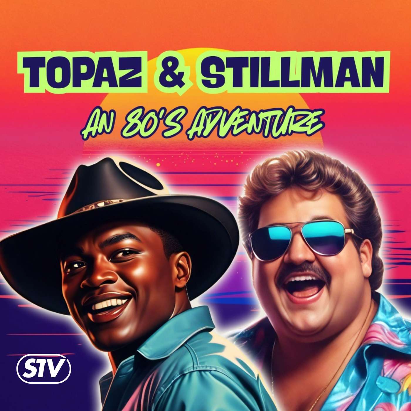 Topaz & Stillman: An '80's Adventure Artwork
