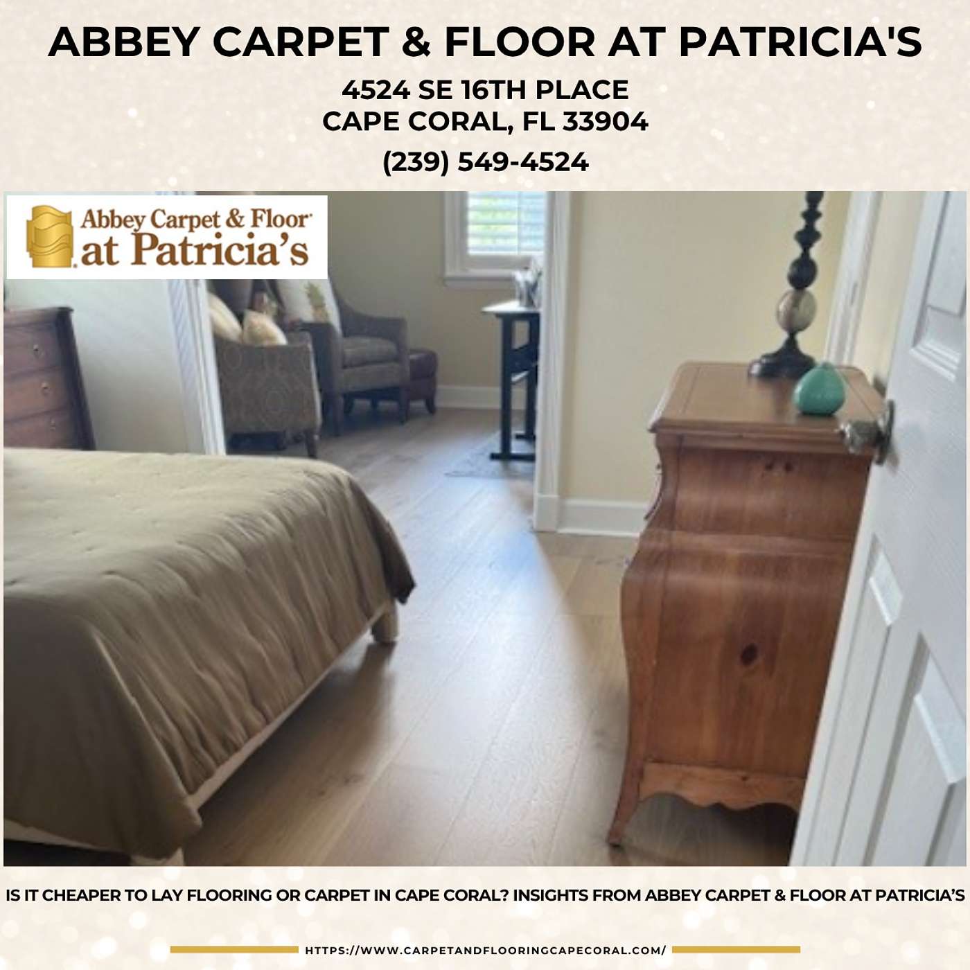 Abbey Carpet & Floor at Patricia\'s\'s Podcast
