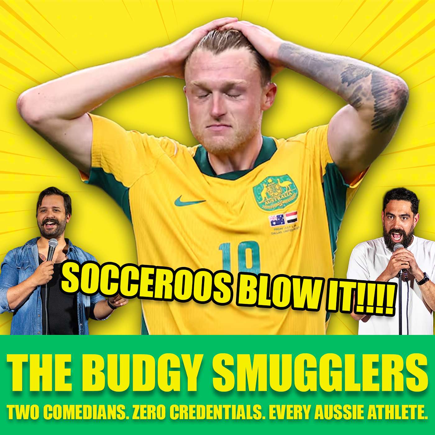 Socceroos blow it! But we won the Women's T20 world cup, Touk Millar's off field antics and more episode artwork