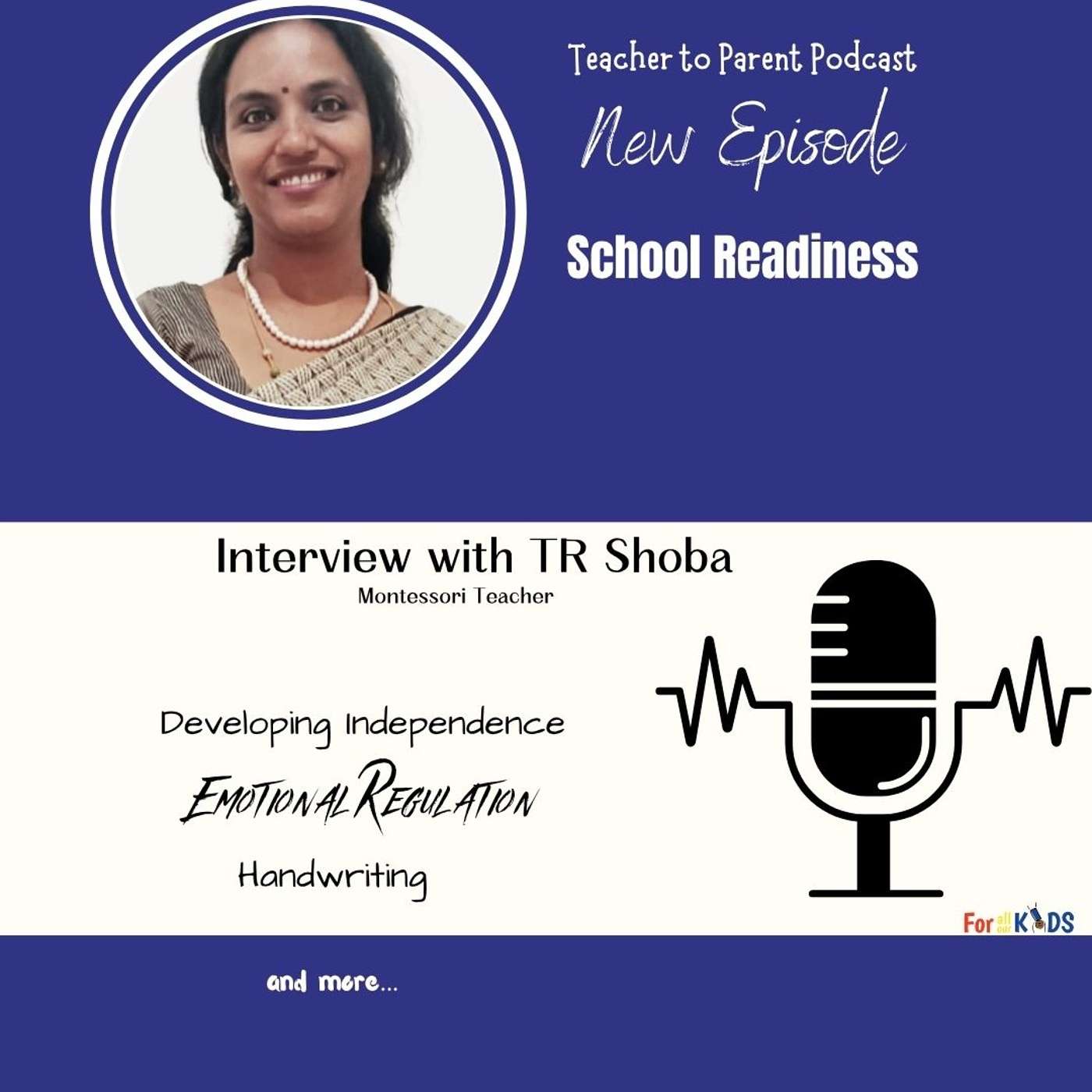 School Readiness - Interview with TR Shoba.