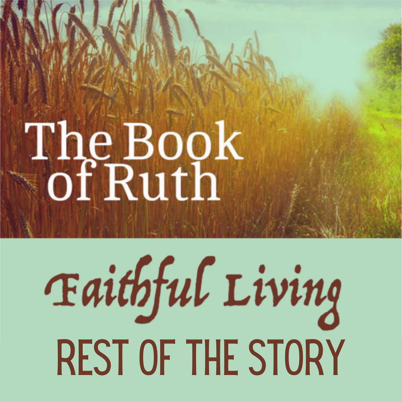 8-30-20 Faithful Living: The Rest of the Story for Ruth & Us episode artwork