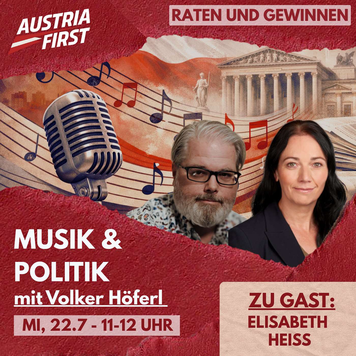 Elisabeth Heiß über den harten Polizeialltag und geplatzte Bandträume - Musik und Politik episode artwork