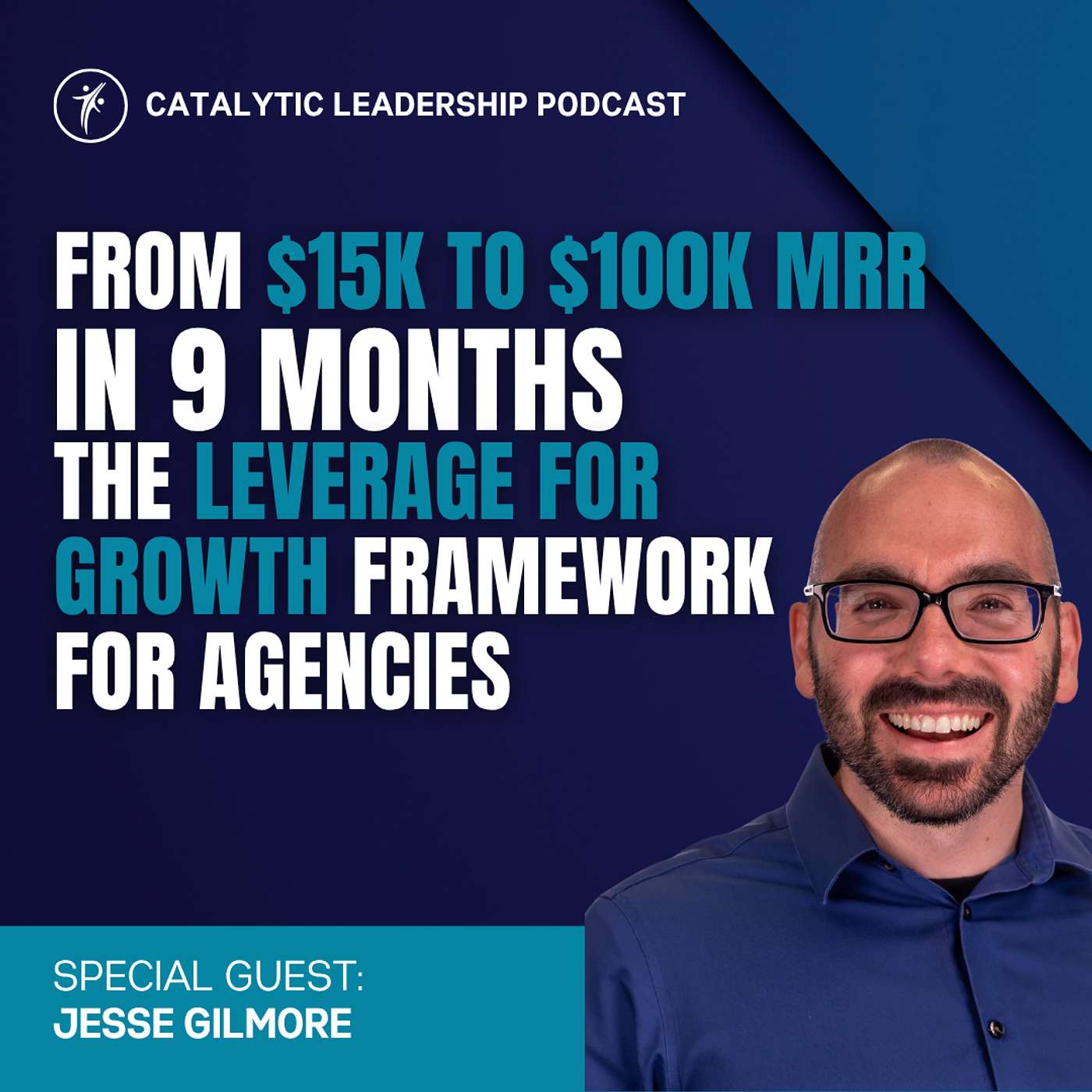 From $15K to $100K MRR in 9 Months – The Leverage for Growth Framework for Agencies with Jesse Gilmore