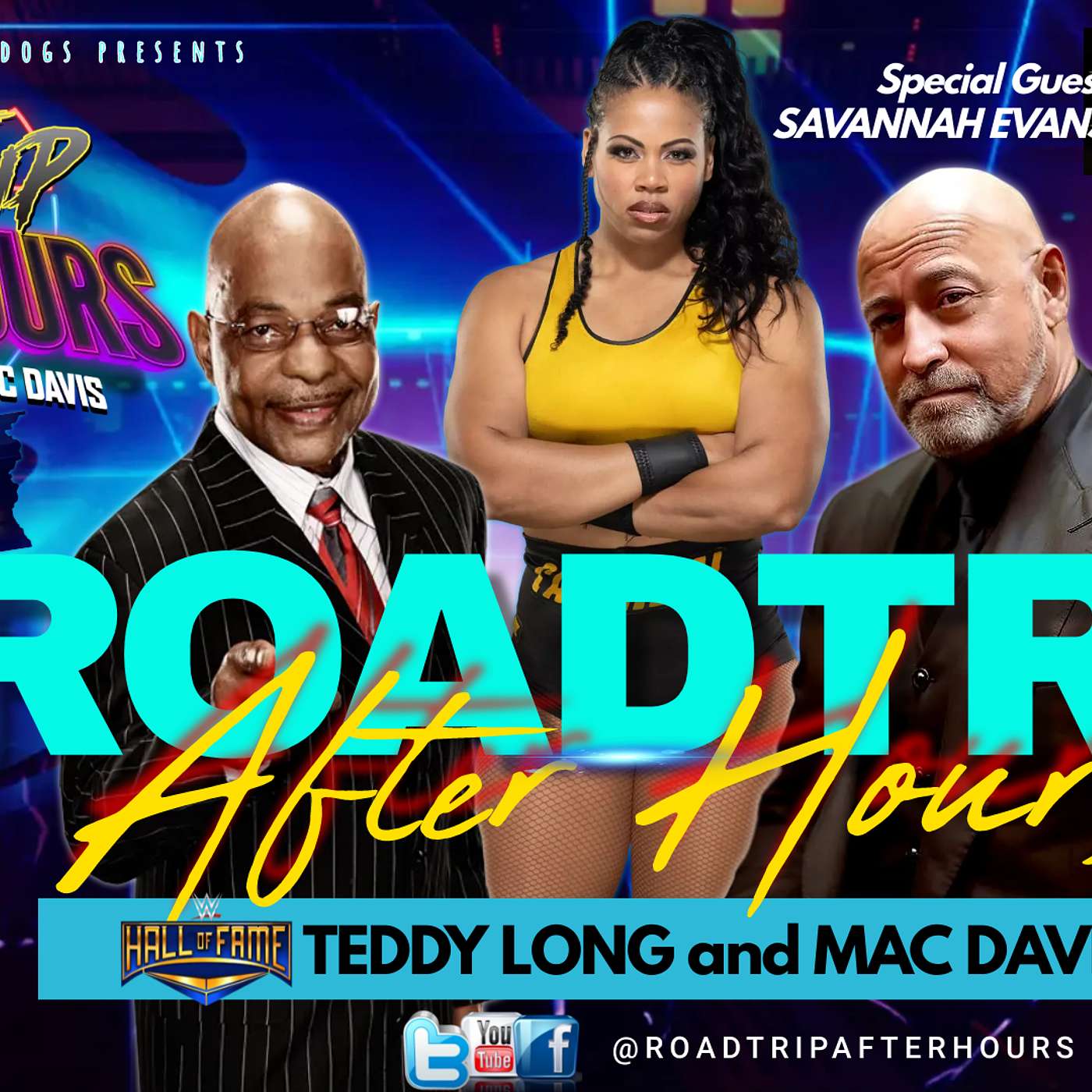 EP57 - Road Trip After Hours with WWE HOF Teddy Long and Mac Davis episode artwork