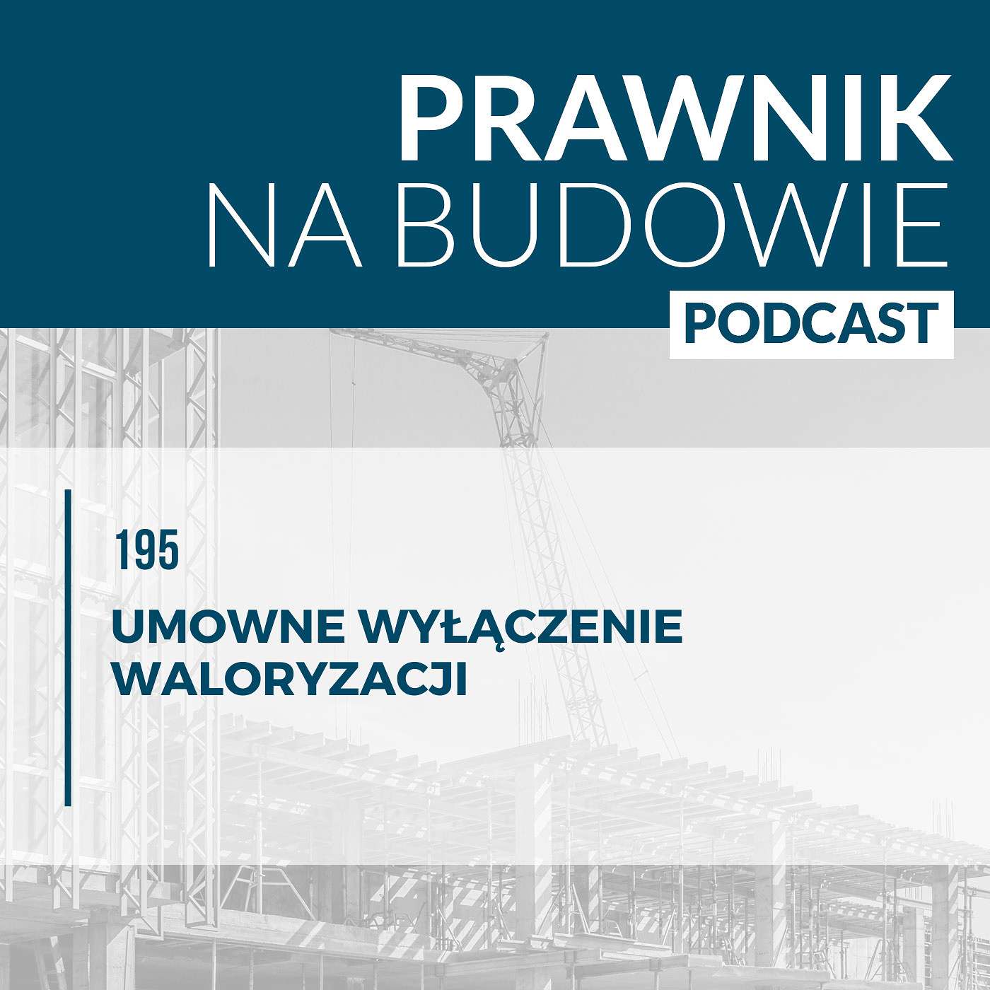 Umowne wyłączenie waloryzacji sądowej #195 episode artwork