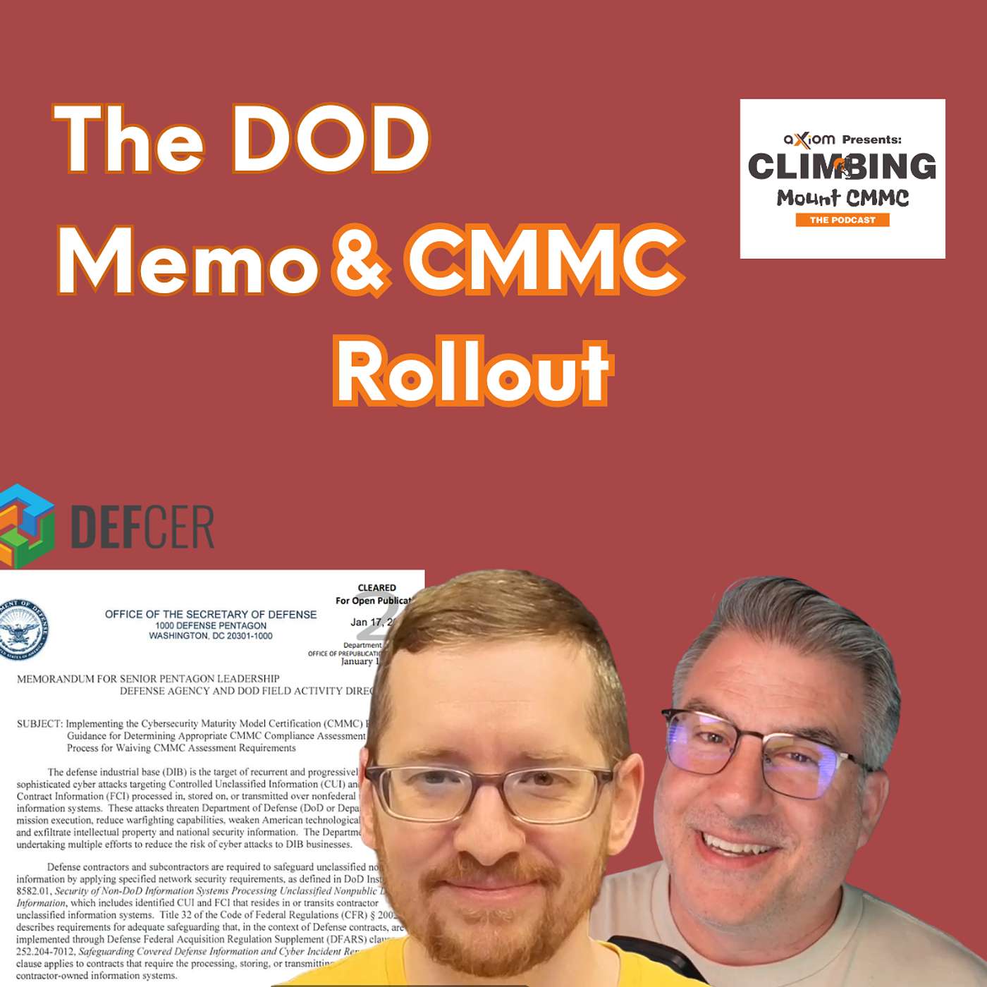 Climbing Mount CMMC