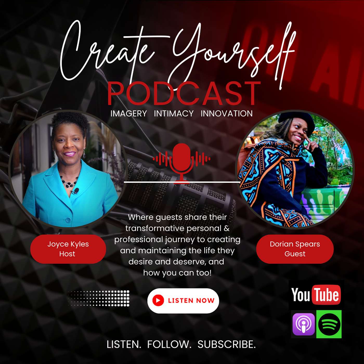 Create Yourself: Imagery. Intimacy. Innovation.