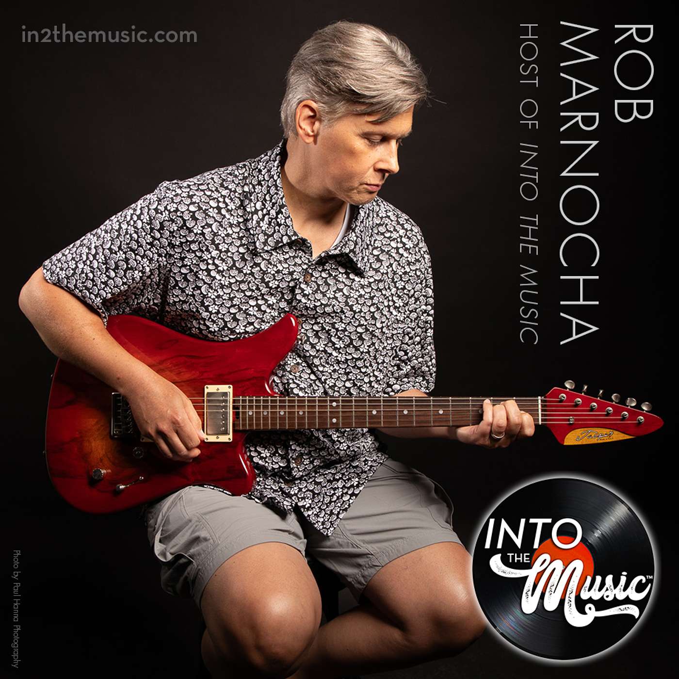 ROB MARNOCHA, host of INTO THE MUSIC, tells of his musical past and gives us a glimpse into the future of the podcast episode artwork