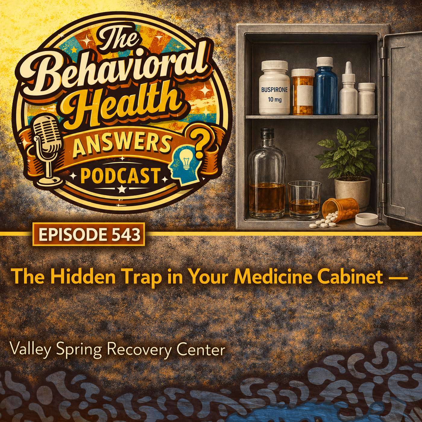 Episode 543: The Hidden Trap in Your Medicine Cabinet | Valley Spring Recovery Center episode artwork