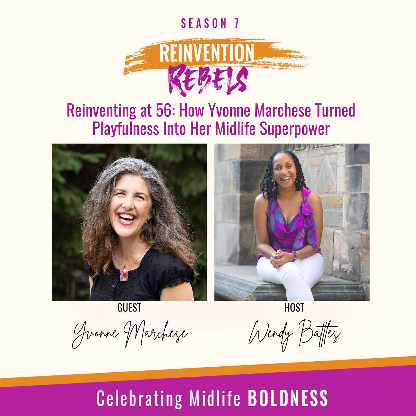 Reinventing at 56: How Yvonne Marchese Turned Playfulness Into Her Midlife Superpower Reinventing at 56: How Yvonne Marchese Turned Playfulness Into Her Midlife Superpower