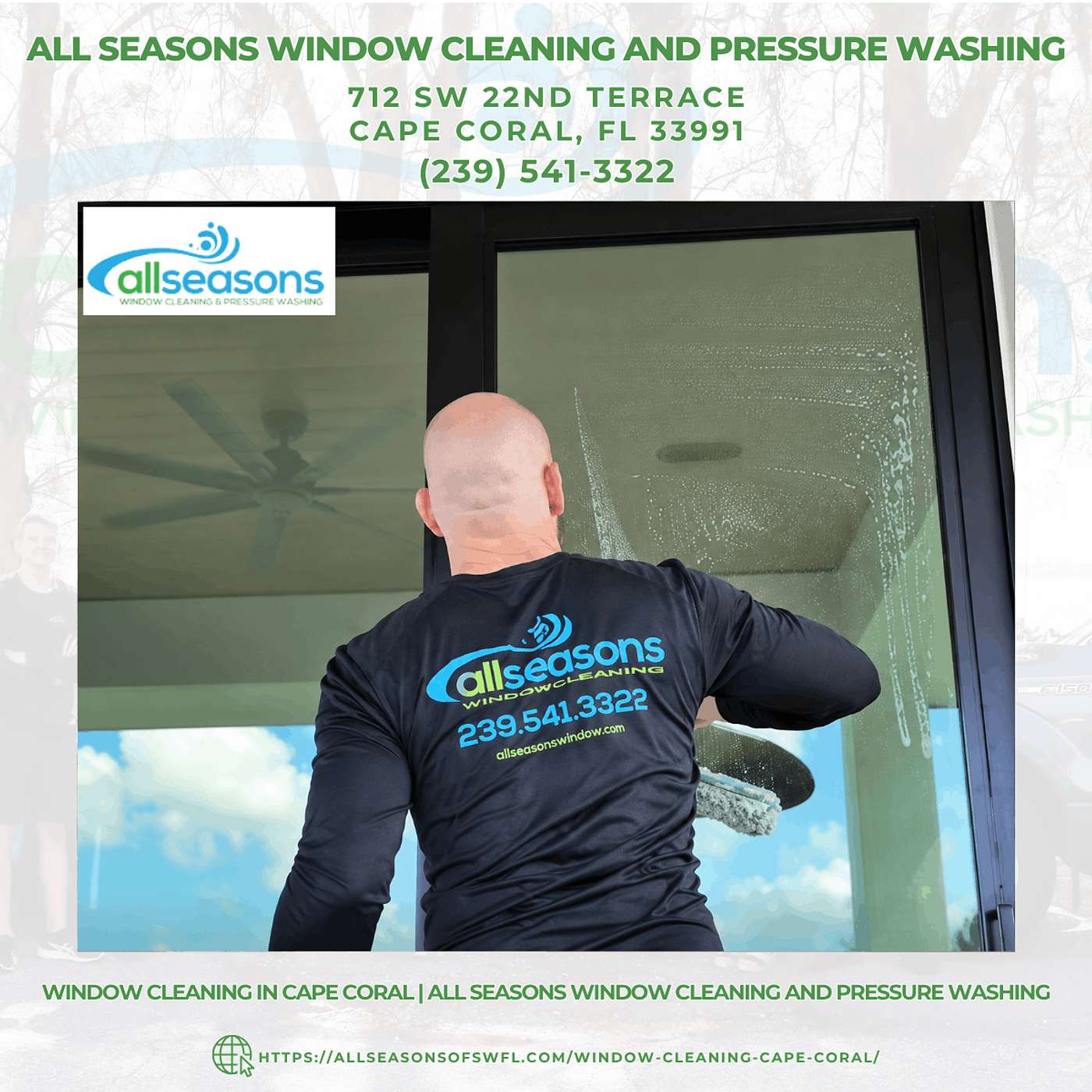 Window Cleaning in Cape Coral | All Seasons Window Cleaning and Pressure Washing episode artwork