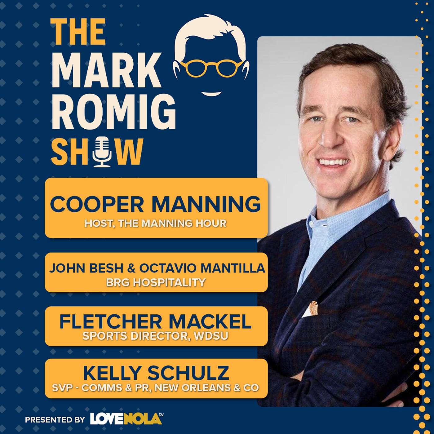 Cooper Manning Talks Family, Football, Arch, Saints Memories & Loving New Orleans episode artwork