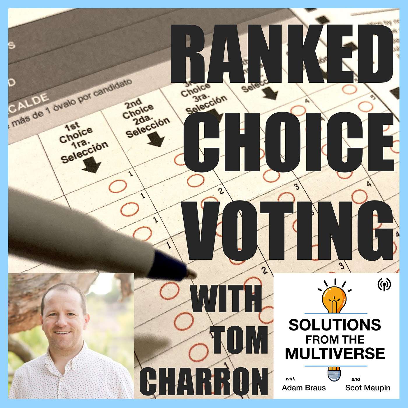 Solving Political Extremism: Rank Choice Voting in High Schools w/ Tom Charron | SFM E17 episode artwork