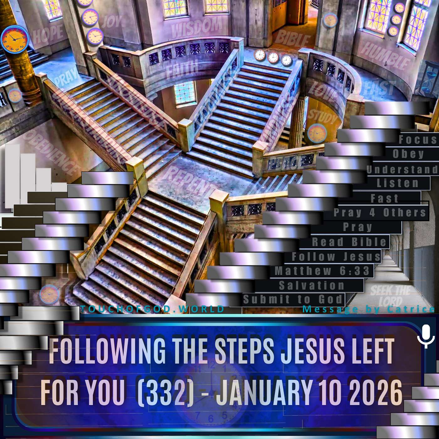 Following The Steps Jesus Left For You (Pt.1) (332) - January 10 2026 episode artwork