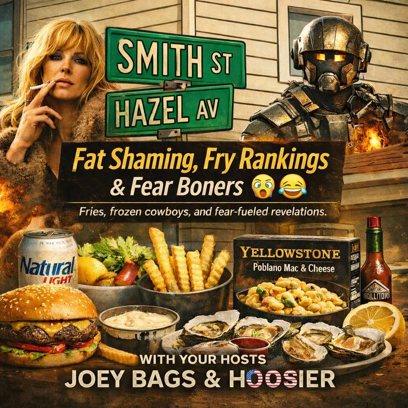 (Ep 33) Fat Shaming, Fry Rankings & Fear Boners 🍔🍟😱😂 episode artwork