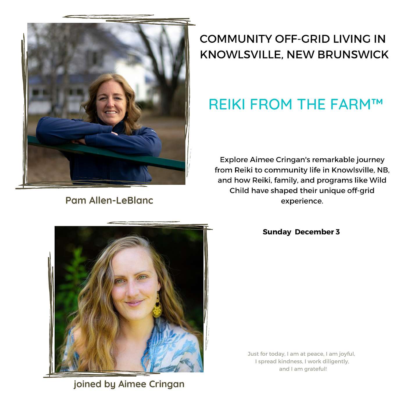 Community Off-Grid Living in Knowlsville, NB - with Aimee Cringan