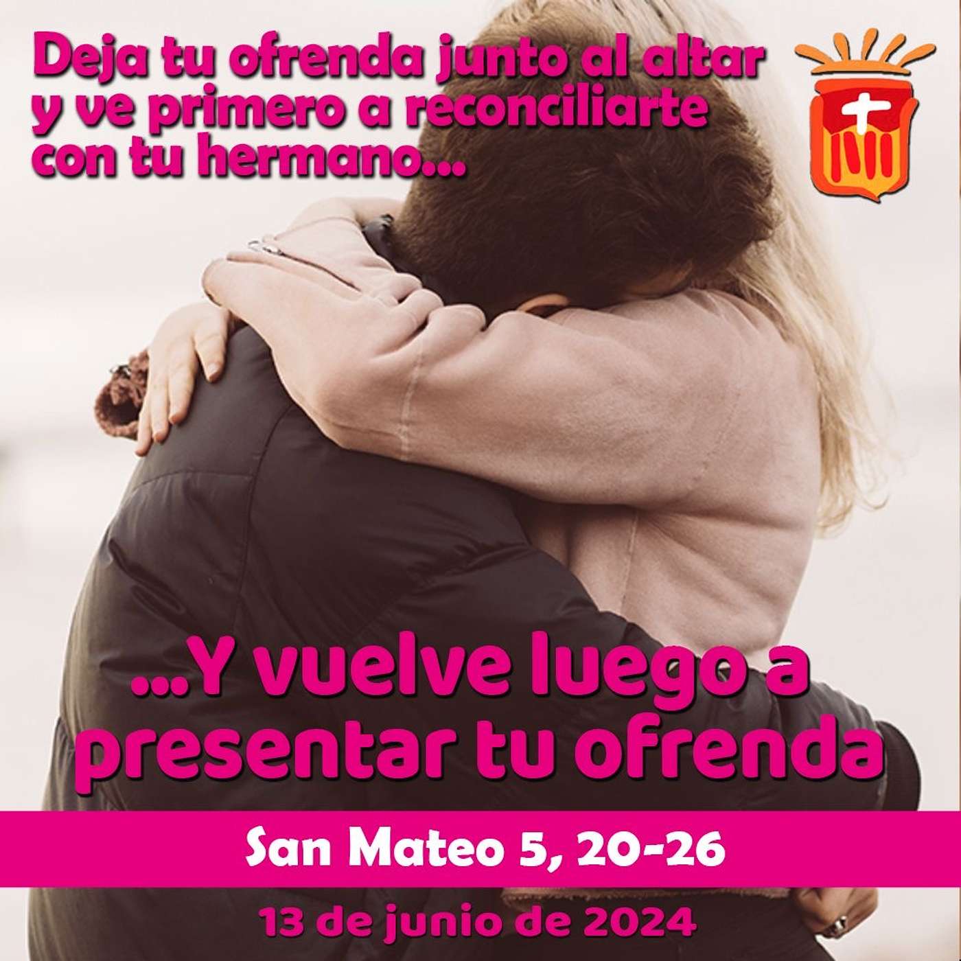 2024-06-13 San Mateo 5, 20-26: Jueves X Ordinario.