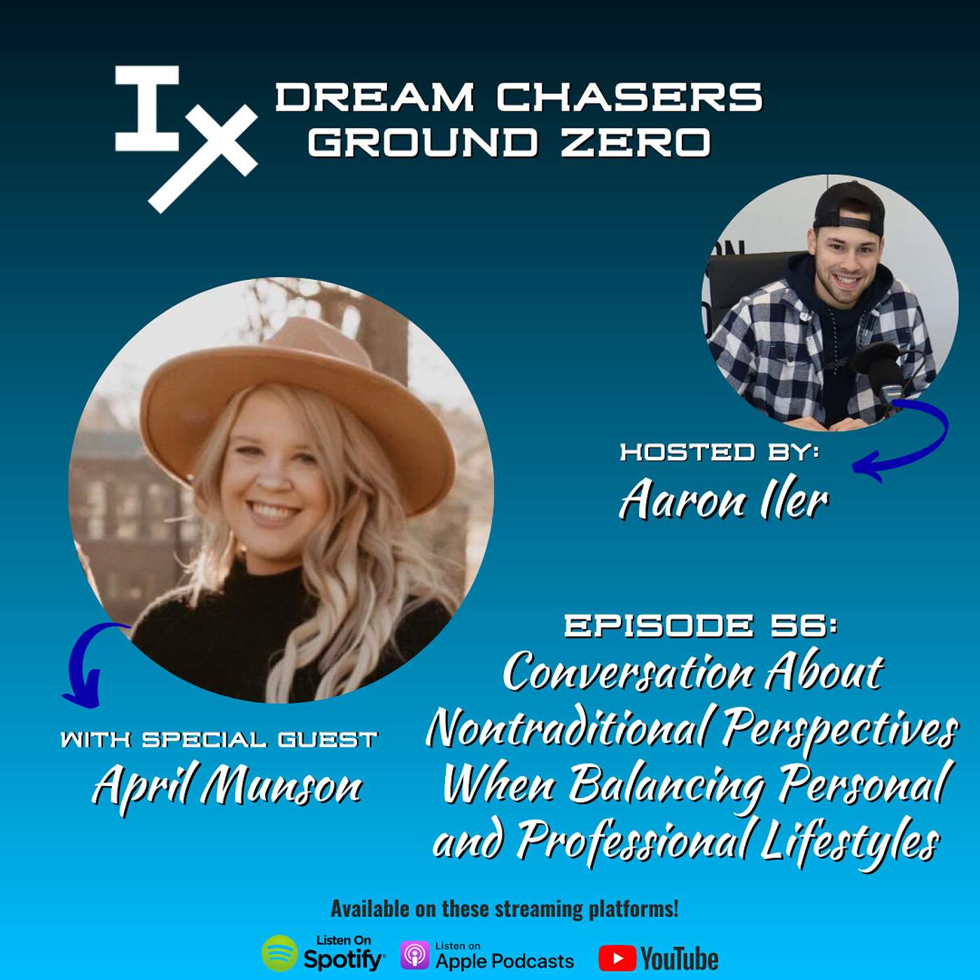 DCGZ 56: The Floor Is Yours… Aaron Iler and April Munson Converse About Nontraditional Perspectives When Balancing Personal and Professional Lifestyles