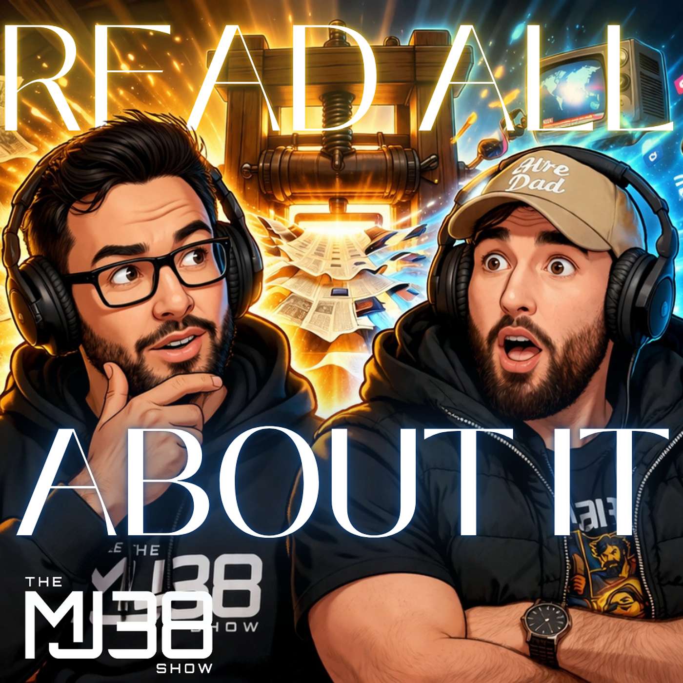 READ ALL ABOUT IT | The Dark Origin of The News | The MJ38 Show #124