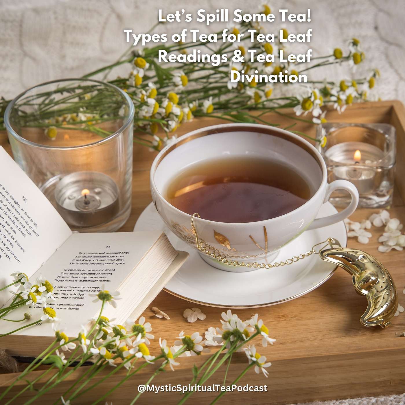 Let’s Spill Some Tea! Types of Tea for Tea Leaf Readings & Tea Leaf Divination episode artwork