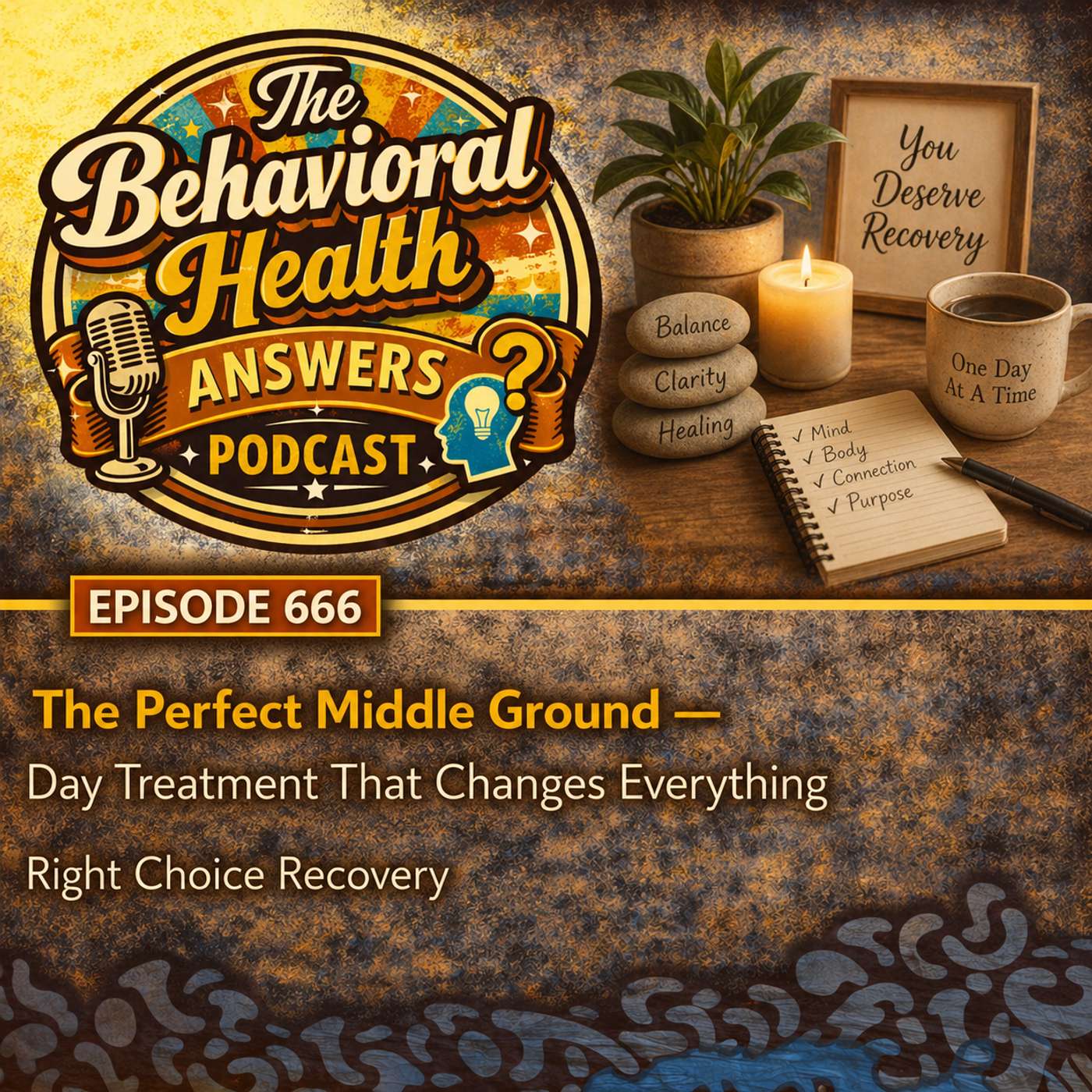 Episode 666: The Perfect Middle Ground - Day Treatment That Changes Everything | Right Choice Recovery episode artwork