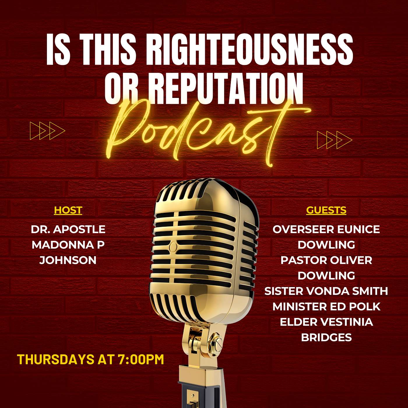 Is This Righteousness or Reputation