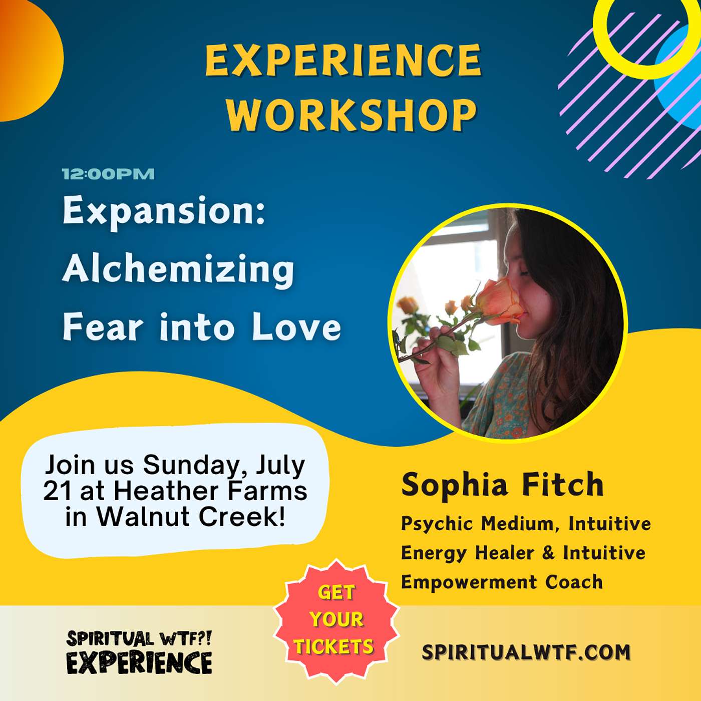 A Spiritual WTF?! Talk: Alchemizing Fear into Love