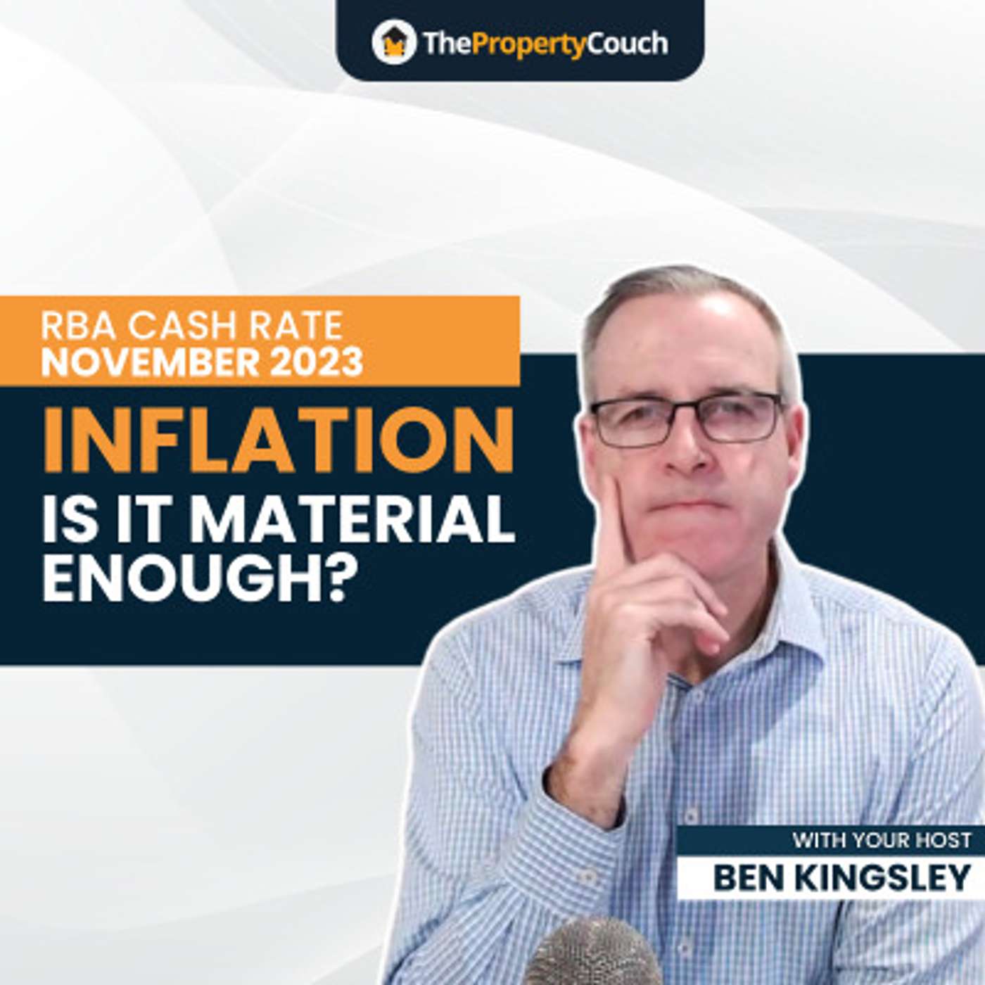 RBA Nov 2023 | Inflation – Material Enough? - podcast episode cover