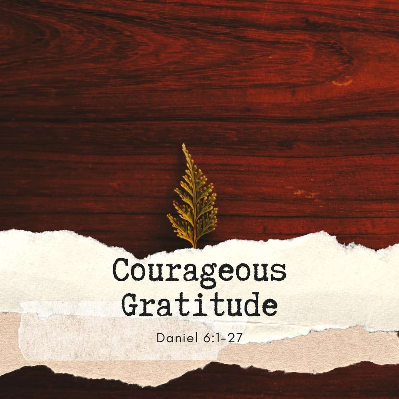 Courageous Gratitude