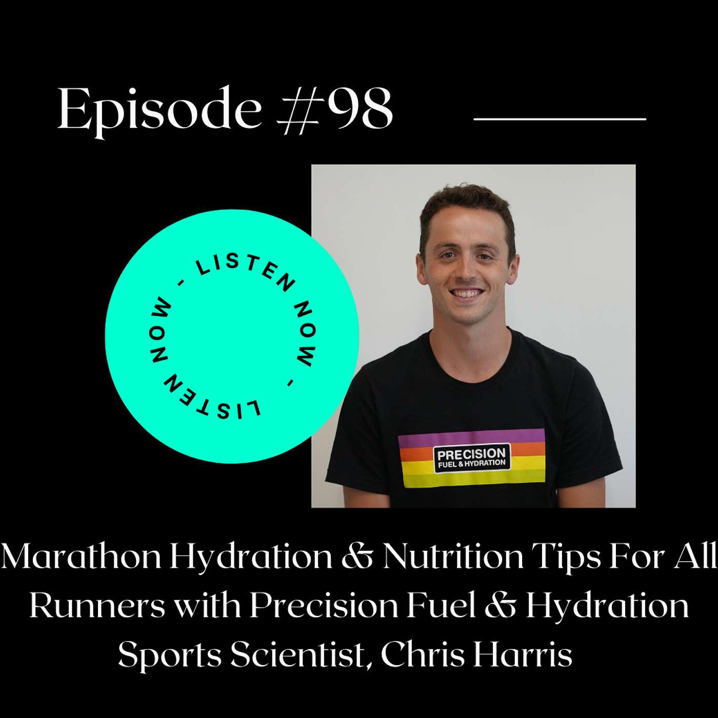 Marathon Hydration & Nutrition Tips For All Runners with Precision Fuel & Hydration Sports Scientist, Chris Harris