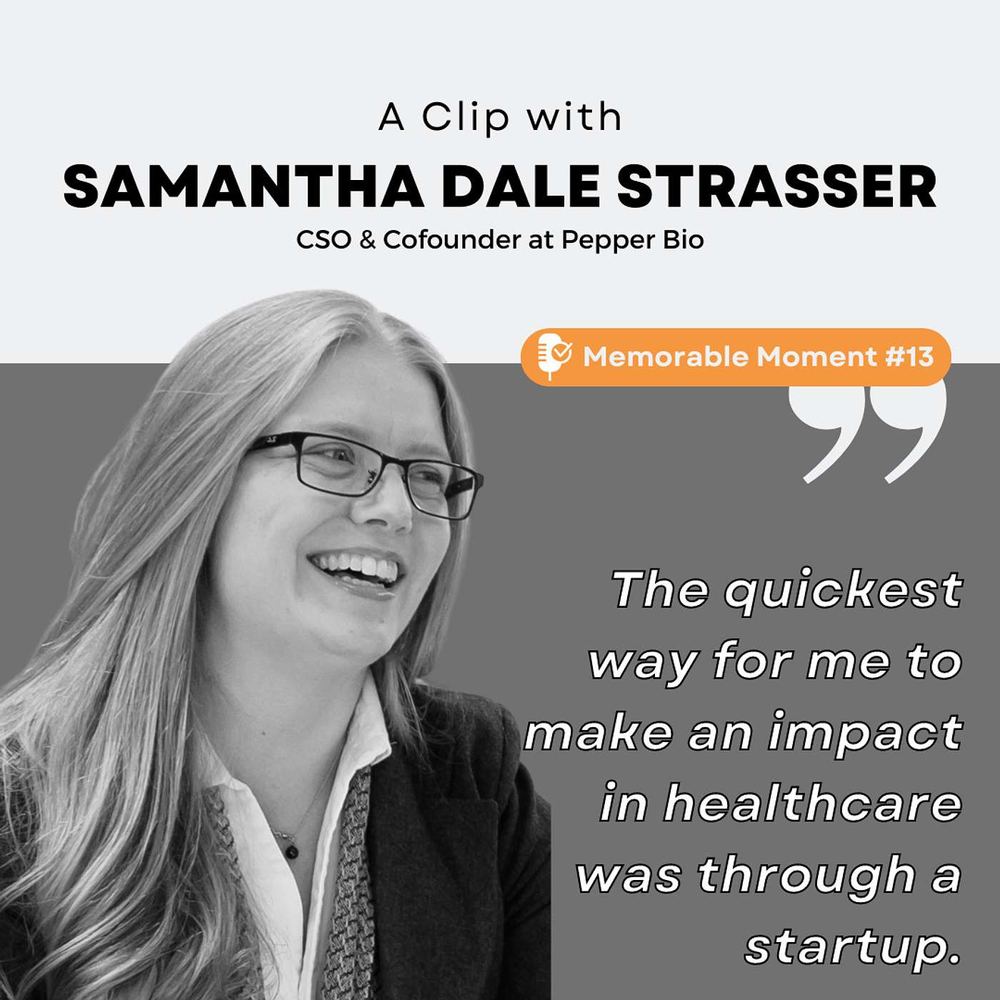 MM 13: Samantha Dale Strasser - Revolutionizing Drug Discovery: The Startup That's Changing the Game