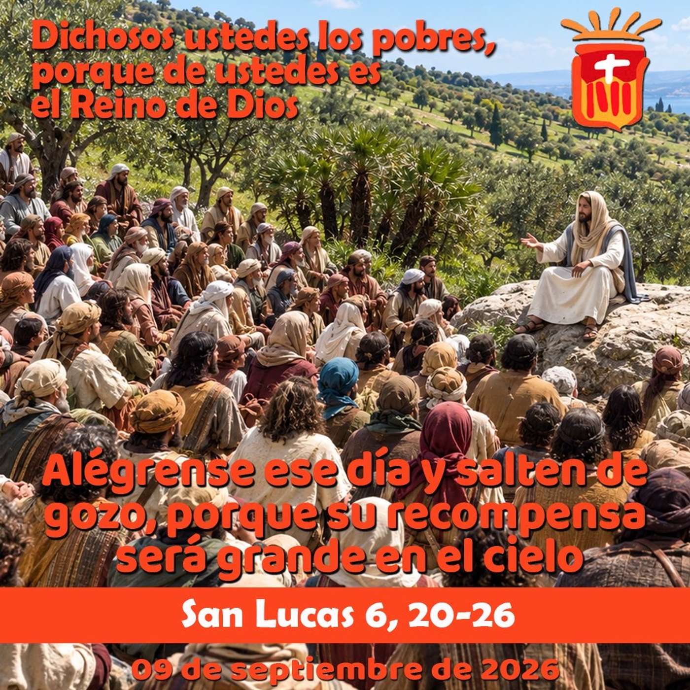 2026-09-09 San Lucas 6, 6-11: Miércoles XXIII Ordinario episode artwork