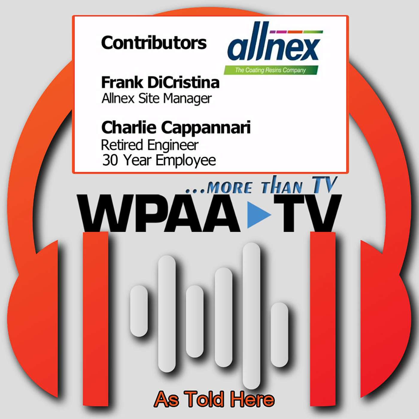 As Told Here | More than TV | WPAA-TV | In studioW