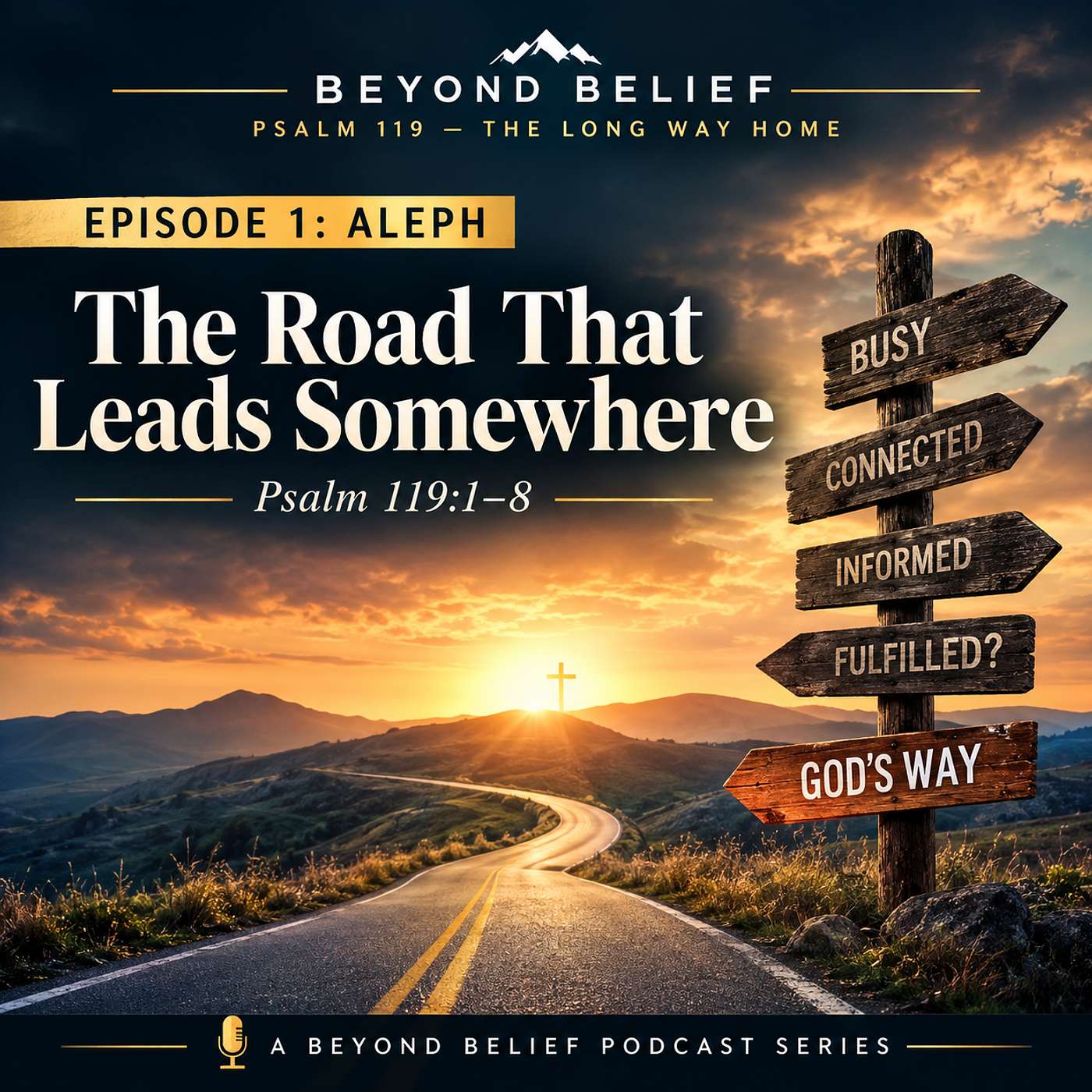 Episode 1 ALEPH — The Road That Leads Somewhere episode artwork