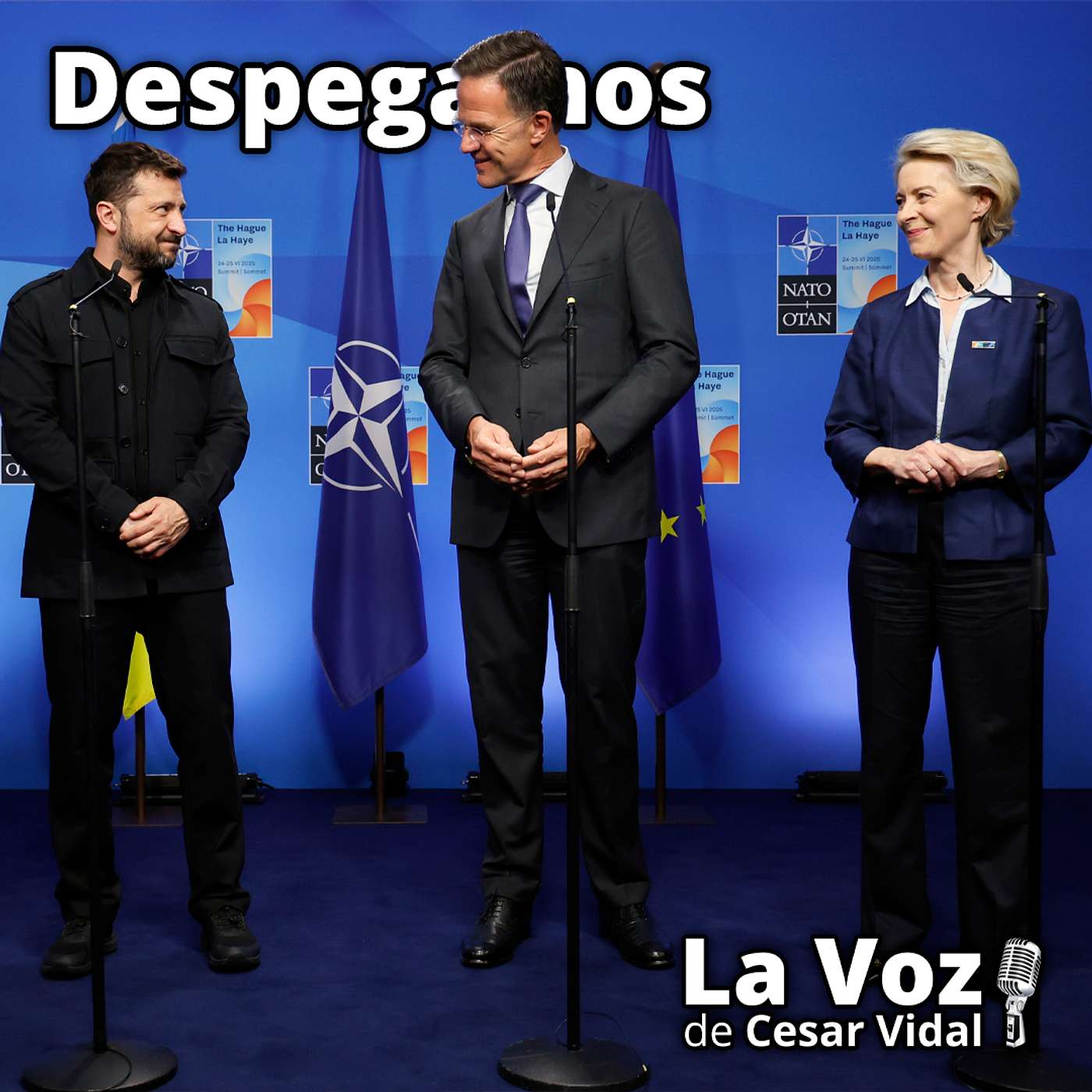 Despegamos: Mentiras de paz, cumbre OTAN, guerra civil PSOE, rescate renovable y China toma África - 24/06/25